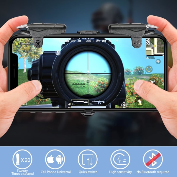 Mobil Trigger, PB906 Rapid Fire Mode Mobil Spil Controller til