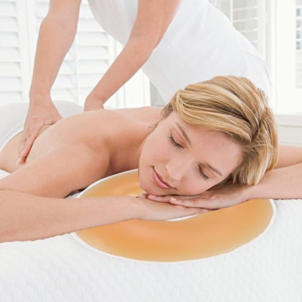 Pehmeä Silikoninen Kasvohierontapääntuki Rentoutumiseen ja Spa-hoitoon