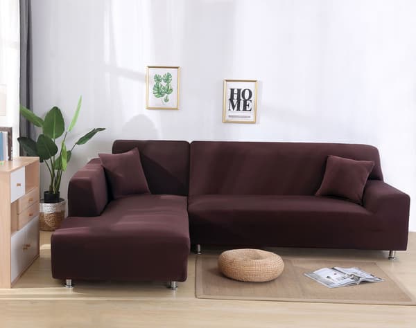 Sofaovertrekk Elastisk Spandex Stretch Sofaovertrekk Sofaovertrekk for L