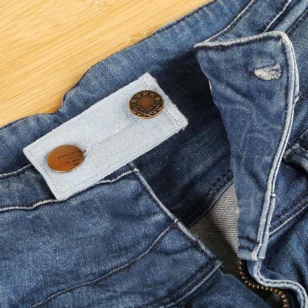 6st knappförlängare, midjeförlängare för jeansbyxor