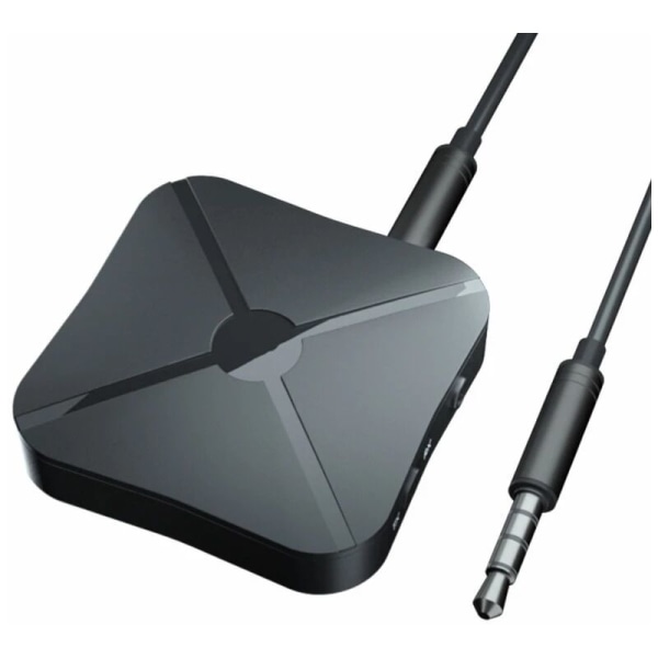 2 st Bluetooth-sändare och -mottagare, trådlös ljudkonverter Blu