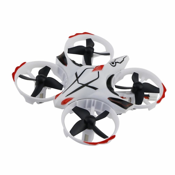 Jjrc H56 Fjernstyrt Fly Induksjonslysende Anti-fall Krasjverdig Fly Drone Barn Leker Fly Hvit