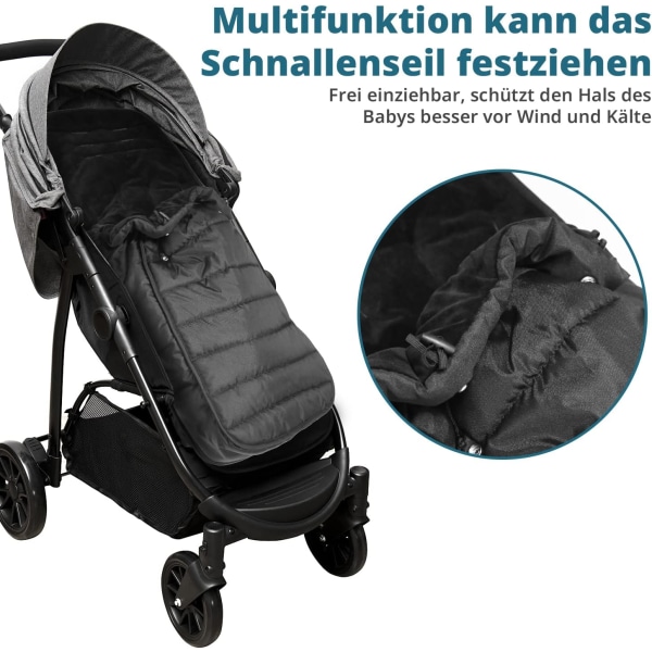 3 i 1 Fodpose Universal Skridsikker Fodpose Vandtæt og Vindtæt