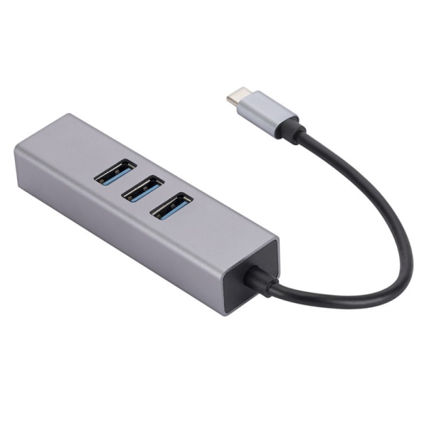 USB3.0 - RJ45-porttinen USB-verkkosovitin TYPEC-laajennustelakka USB gigabit 3.0HUB HUB