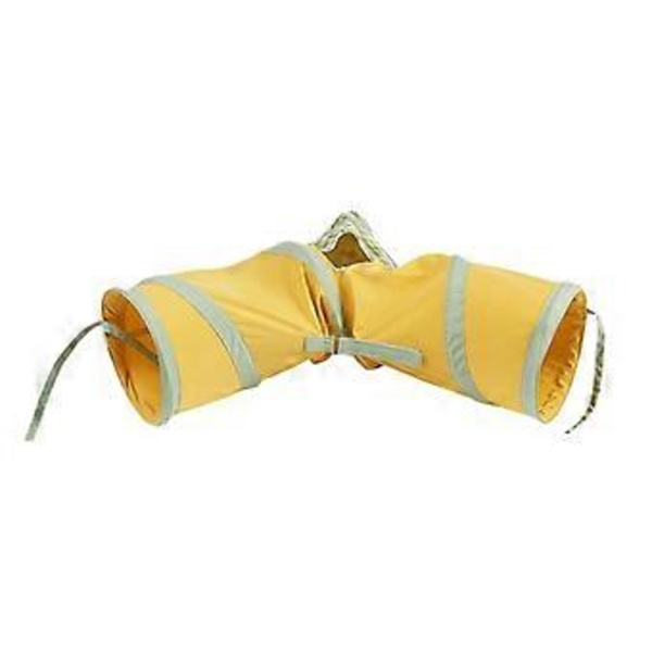 Kæledyr Lille Dyr Hamster Seng Tunnel Blød Hule Legetøj Kaniner Seng Skjulested Seng Gnavere Legetøj til Bur Montering gul yellow