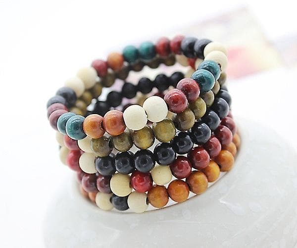 5 stk. treperle armbånd bangle for menn og kvinner elastisk gave
