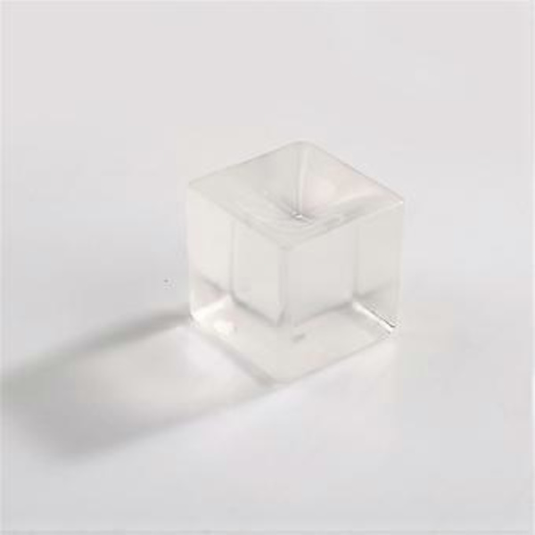 Jääpala AntiStress TPR Lelu Läpinäkyvä Jääkuutio Pehmeä Joustava Lelu Käsipuristus Lelu Uutuus Pilailuvälineet clear square 2.5cm