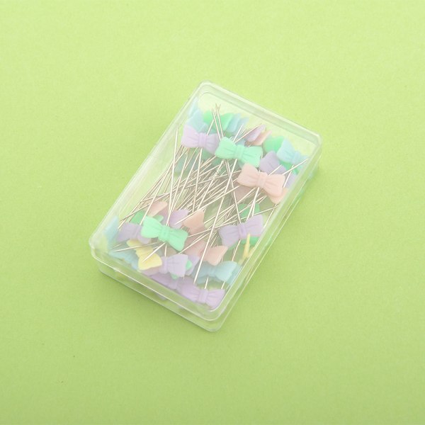 Sewing Pins,100 Pcs Knots Dressmaker Pins Head Quilting Pins Sewi