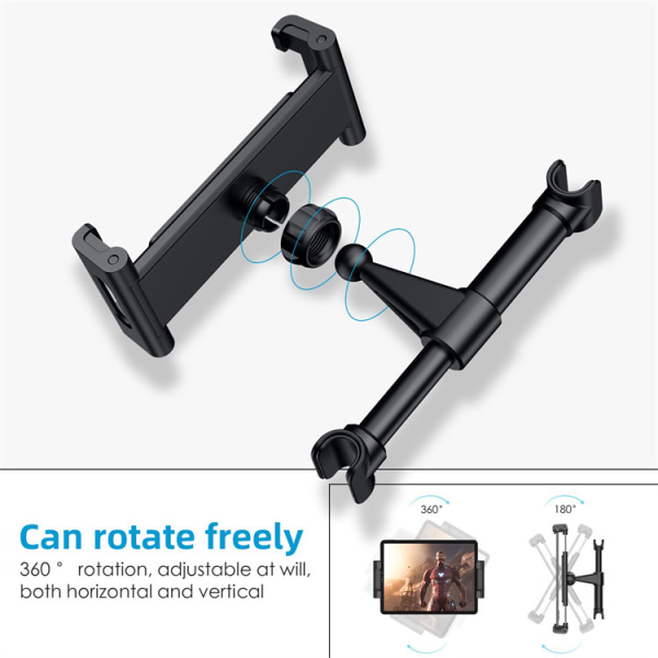 Bil Tablet Holder, Bil Tablet Holder Universal Auto Headrest 360°