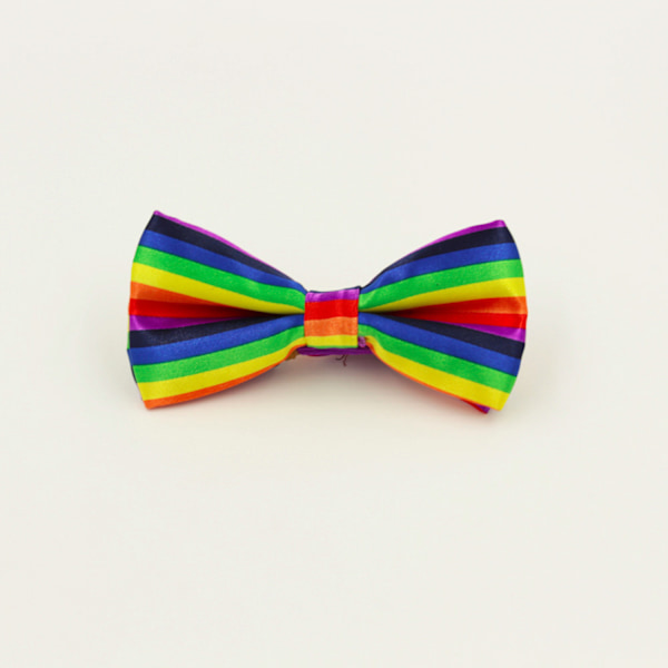 Rainbow Pre-Tie Justerbar Butterfly 3-pak