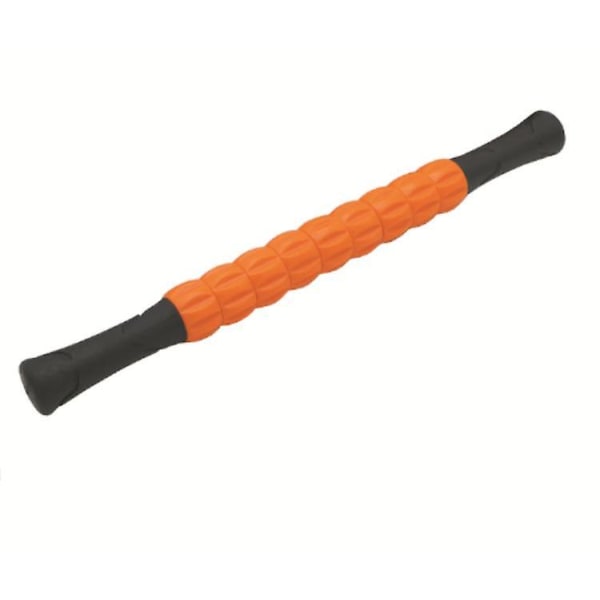 Massage Stick Roller för djupvävnad med 360gear muskelrulle för smärtlindring massage ömma kramper（Orange）