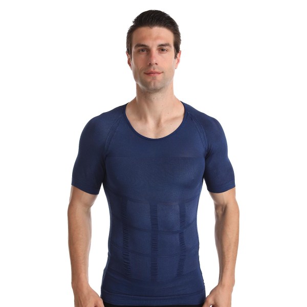 Bodysuit för män Kortärmad korsett Midja Åtstramande Kroppsformare Herr Gynecomastia Shapewear（XXXL）