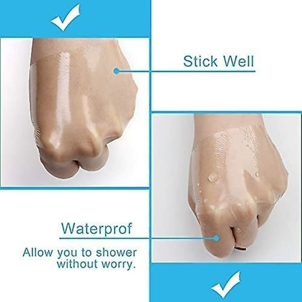 Tatuering eftervård vattentät självhäftande bandage 2 M X 15 Cm, hudläkande skyddande bandage transparent stretch