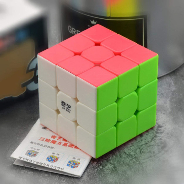 Rd-order Magic Cube, 3. ordens Magic Cube Puzzle Magic Cube Børnelegetøj Hurtig roterende Magic Cube Speed Cube Puzzle
