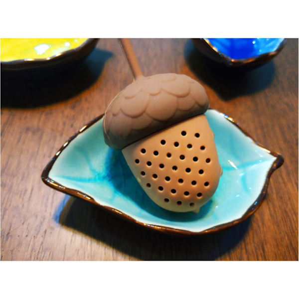 Te-filter, fyrretræskop te-infuser, silikone te-infuser