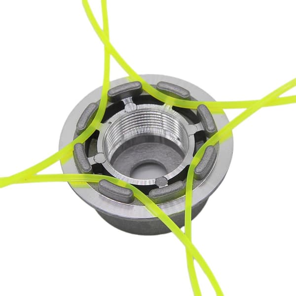 Aluminiumslinjer Trimmerhode Dobbel Linjespolehode Nylonlinjehode for Bensin Buskrydder Gressklipper