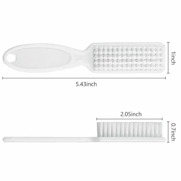 3 stk. Clipper Blade Rengøringsbørste Hårklipper Rengøring Nylon