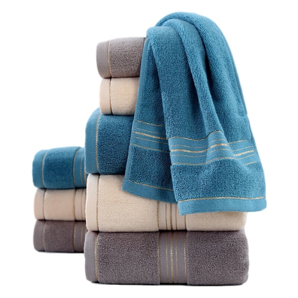 Handduksset - 2 handdukar 34*74 cm, - 1 badlakan 70*140 cm, -