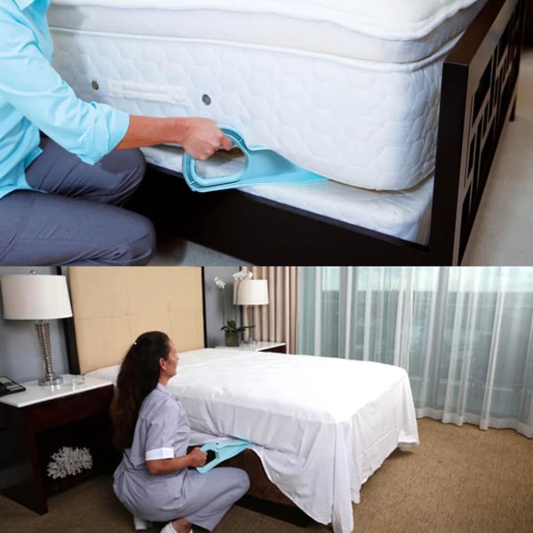 Ergonomisk madrasskillyft, säng och madrasslyft praktiskt verktyg (2 st)