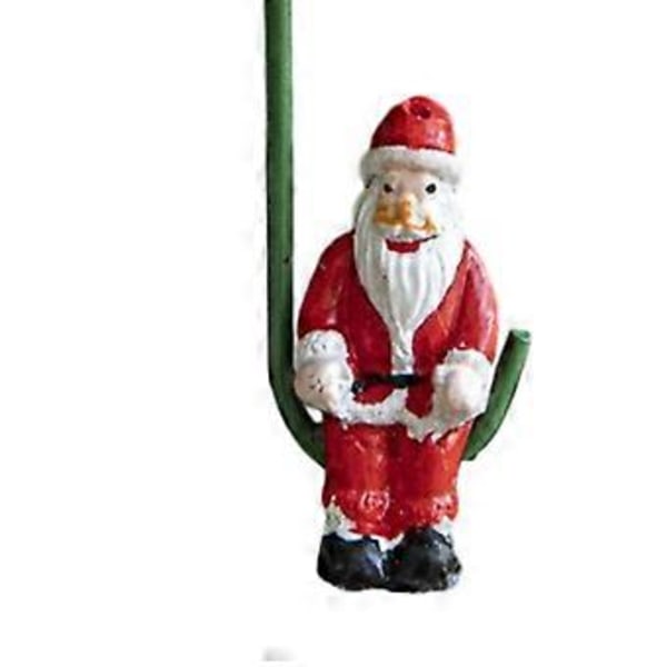 Juletre Anheng Julete Ornament Dekorasjon Nordisk Samleobjekt Morsom Juletre Anheng for Fest Hjem Utendørs Style G 8cmx8cm