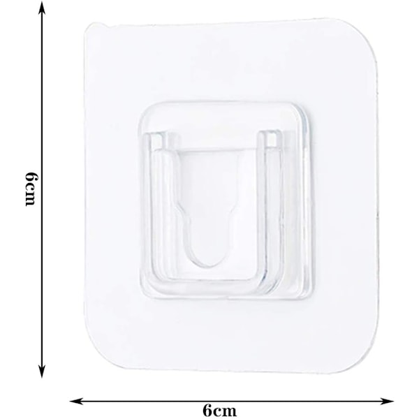 Dobbeltsidet selvklæbende vægkrog, kraftig sømløs klæbemiddel
