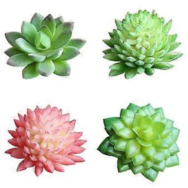 Grønne DIY Kunstige Sukkulenter til Kreativt Blomsterdesign og Boligindretning