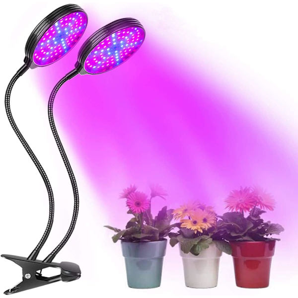 Växtlampa, 360° fullspektrum trädgårdslampa, mycket lämplig