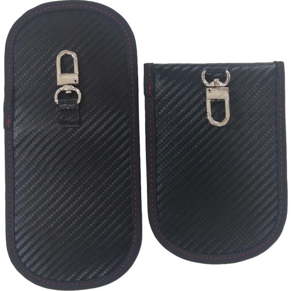 2-pack signalblockerande påsar, bilnyckelsignalsskydd