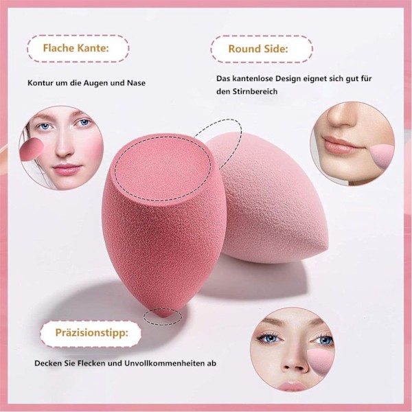 Piece Makeup Sponge Set