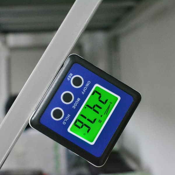 Aluminiumlegering Digital Display Mini Elektronisk Inklinometer med