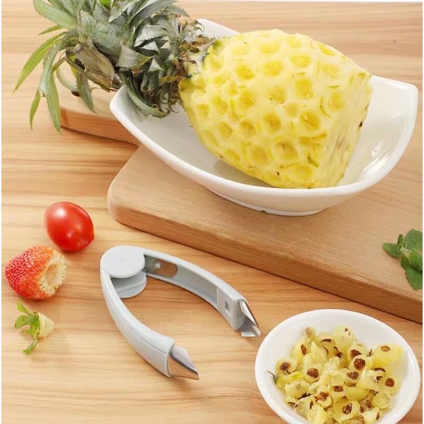 Pineapple Eye Picker Nordic Stainless Steel Frukt och Grönt S