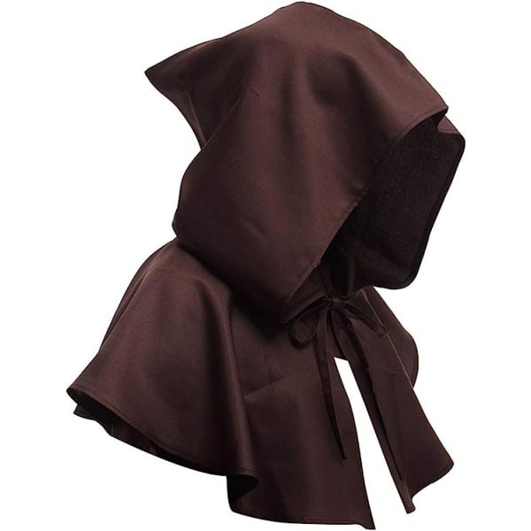 Halloween Grim Cowl Cloak Cosplay -asut Hupullinen Poncho