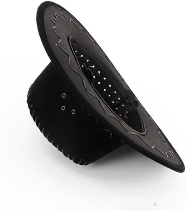 Knight Hat Mongolsk Prairie Hat (svart)