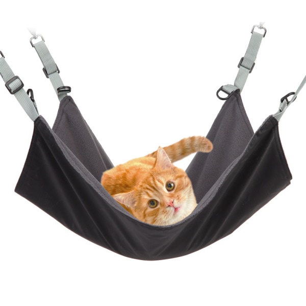 Liten husdjurshängmatta Husdjur Triangelhängmatta Ashtray Tillbehör för Hamster Ekorre Sockerglidare Möss Marsvin Möss Råttor Fåglar