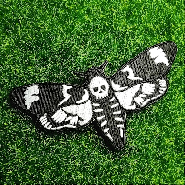 Broderede patches stryg på sy på patches til tøj jakker e