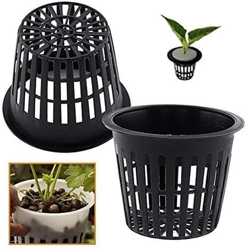 10 stk. Hydroponiske plantepotter i net til plantning
