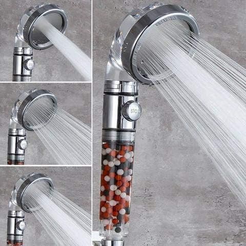Negativ ion brusehoved tryk brusehoved brusehoved bad Fa