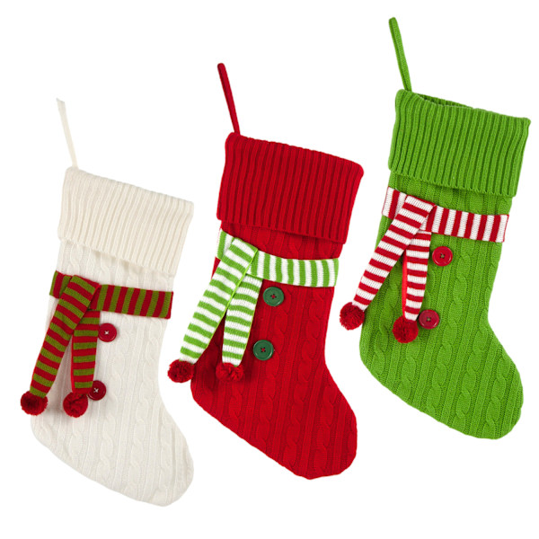 3 st presentpåsar Julstrumpor