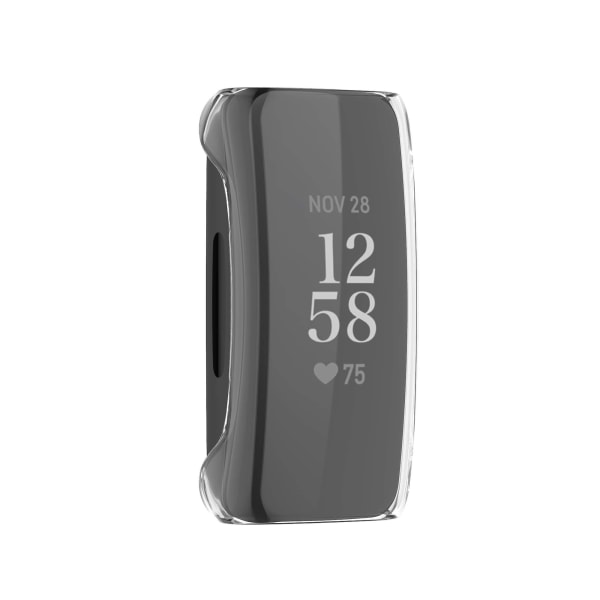Fodral som är kompatibla med Fitbit Inspire 2 Case Skärmskydd Pc Pläterad Case Protector Cover Armor Shell