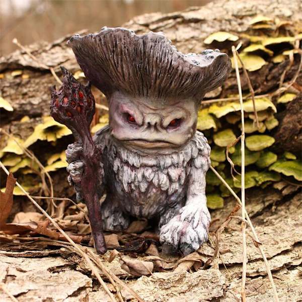 Fe Troll Statue Miniatyr Fe