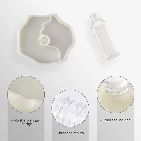 Reptilvattendispenser, sköldpaddsvattendispenser, sköldpaddsmatskål 2-i-1 Anti-spill matdispenser plastskål tillbehör - belyst