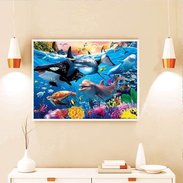 Diamantmaleri Kits til voksne 5D Diamantkunst Kit til begyndere