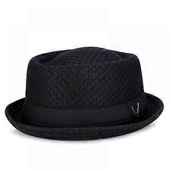 Letvægts Klassisk Blød Kølig Mesh Fedora hat