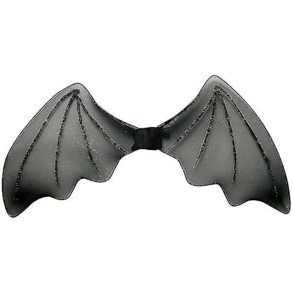 Hellery Sorte Vampyr Flagermus Vinger Børn Og Voksne Tøj Tilbehør, 66cm Længde
