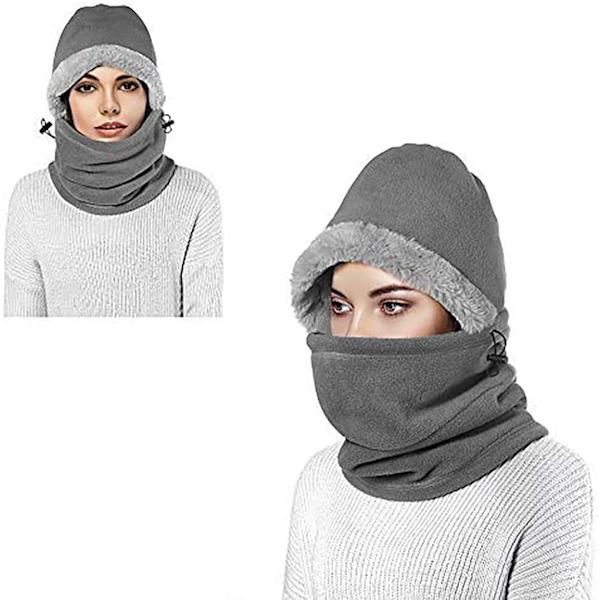 Balaklava, Unisex Fleece-hattu, Tuulenpitävä Hiihtomask, Kylmäsuoja