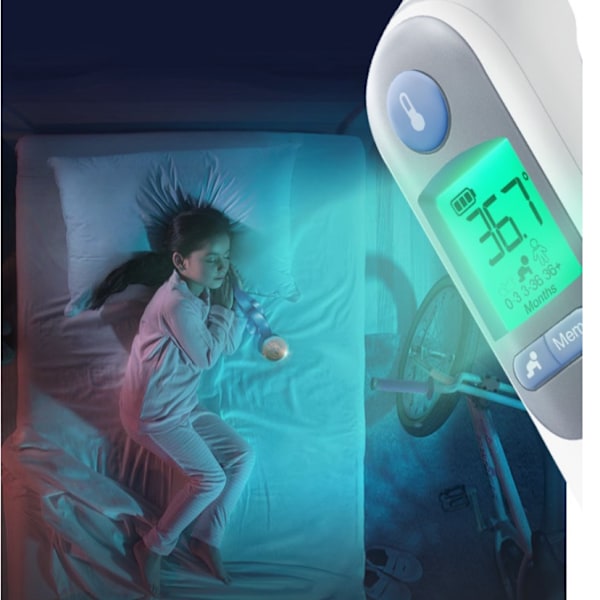 ThermoScan 6 Örontermometer Professionell Noggrannhet, Färgskärm,