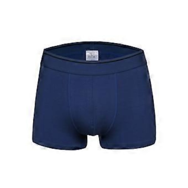 Herre Undertøy Boxershorts Fukttransporterende Bomull No-Ride-Up 6-Pakning blue xxxl