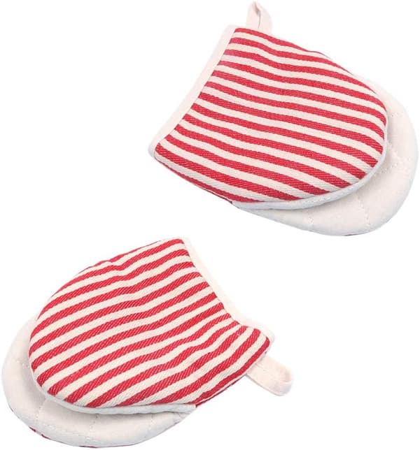 1 Pari Mini Uuninlapaset Mikroaaltouunin Lapaset Kattilanpidike Erittäin Kuumat