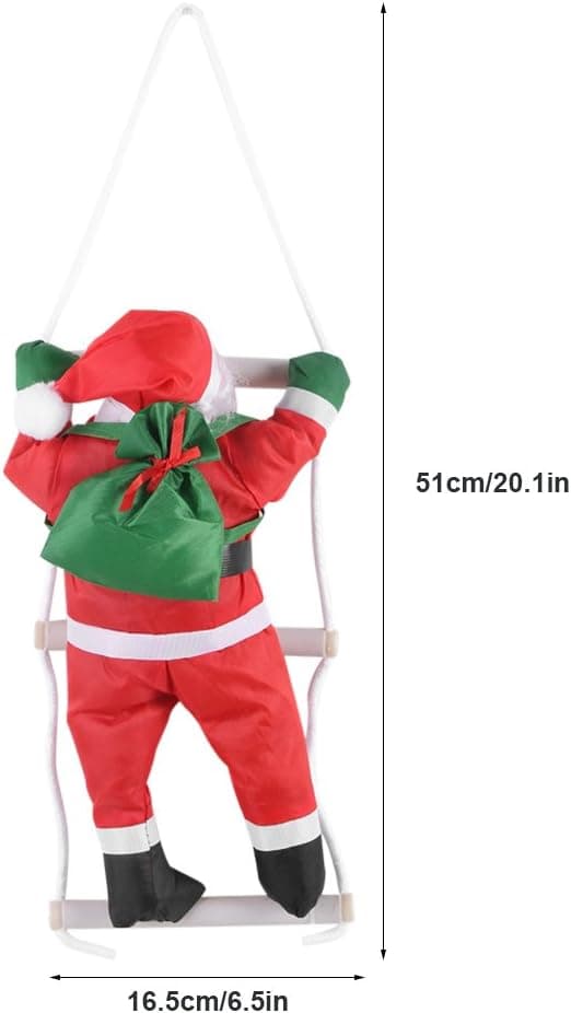 Julgranshänge Jultomte Klättring Repstege Docka