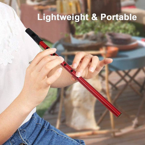 Blå irsk tin whistle instrument, d whistle irsk whistle d coppe